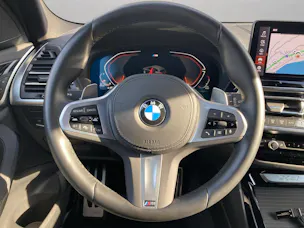 BMW X3 20d xDrive paddles