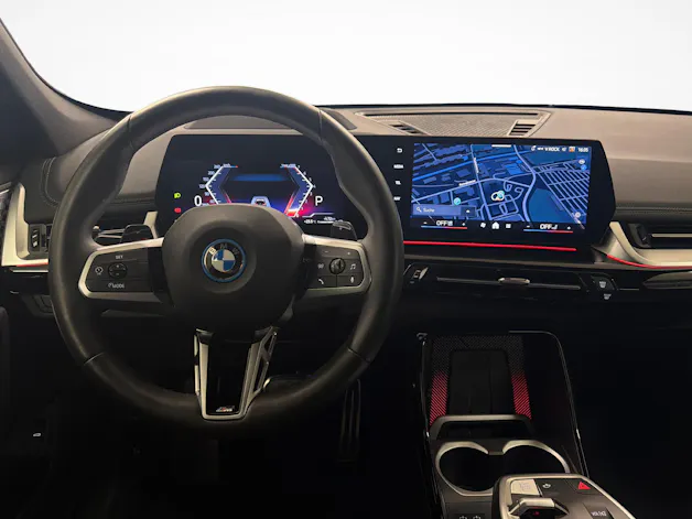 BMW X1 25e xDrive paddles