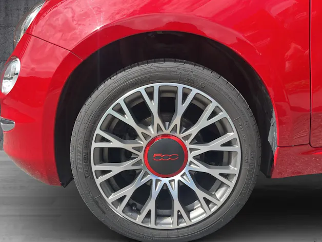 Fiat 500C 1.0 Hybrid Red