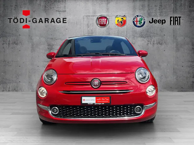 Fiat 500C 1.0 Hybrid Red