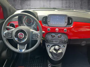 Fiat 500C 1.0 Hybrid Red