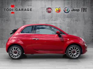 Fiat 500C 1.0 Hybrid Red