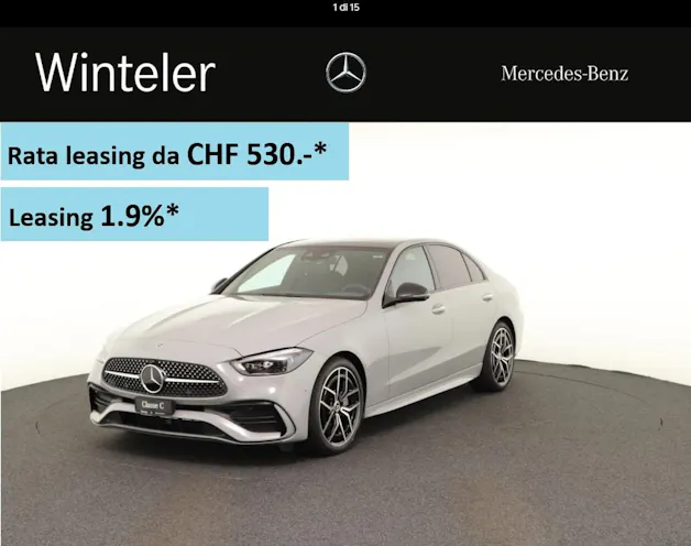 Mercedes-Benz C 220 d 4 M Swiss Star