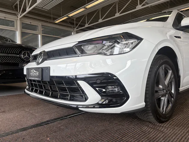 VW Polo 1.0 TSI R-Line DSG | CH | Adaptiver Tempomat ACC | Navi Discover Pro | Digital Cockpit Pro | Lane & Front Assist |
