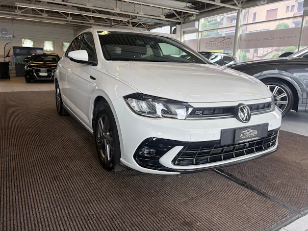 VW Polo 1.0 TSI R-Line DSG | CH | Adaptiver Tempomat ACC | Navi Discover Pro | Digital Cockpit Pro | Lane & Front Assist |