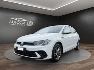 VW Polo 1.0 TSI R-Line DSG | CH | Adaptiver Tempomat ACC | Navi Discover Pro | Digital Cockpit Pro | Lane & Front Assist |