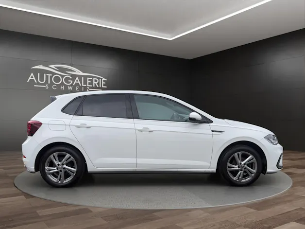 VW Polo 1.0 TSI R-Line DSG | CH | Adaptiver Tempomat ACC | Navi Discover Pro | Digital Cockpit Pro | Lane & Front Assist |