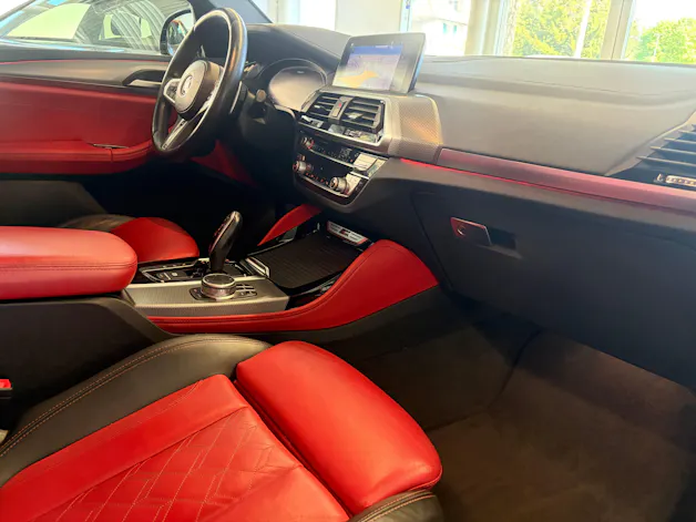 BMW X4 M40i Steptronic | CH Swiss | Individual Leder Fiona Rot-Schwarz | LED | Memory | DRIVING ASSISTANT |