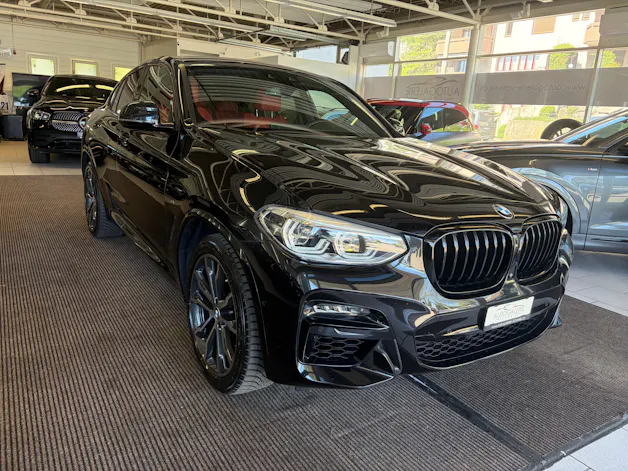 BMW X4 M40i Steptronic | CH Swiss | Individual Leder Fiona Rot-Schwarz | LED | Memory | DRIVING ASSISTANT |