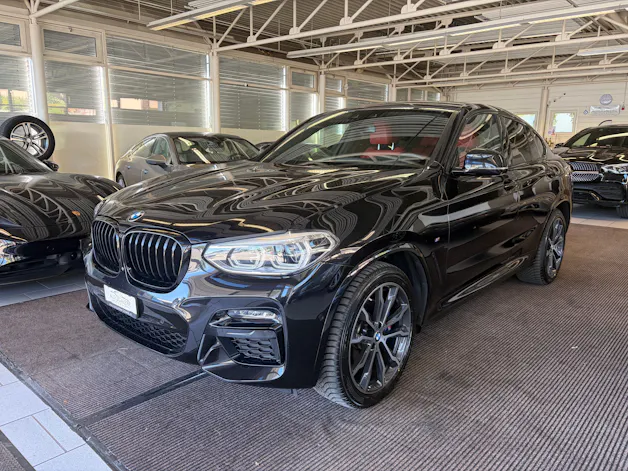 BMW X4 M40i Steptronic | CH Swiss | Individual Leder Fiona Rot-Schwarz | LED | Memory | DRIVING ASSISTANT |