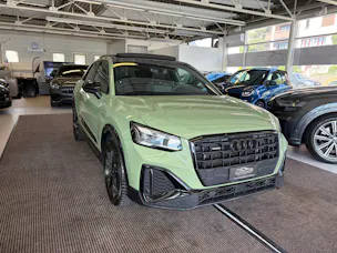Audi Q2 40 TFSI S line quattro "EDITION ONE" | CH | APPLE GREEN | Panorama | Assistenz |