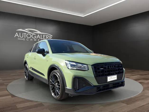 Audi Q2 40 TFSI S line quattro "EDITION ONE" | CH | APPLE GREEN | Panorama | Assistenz |