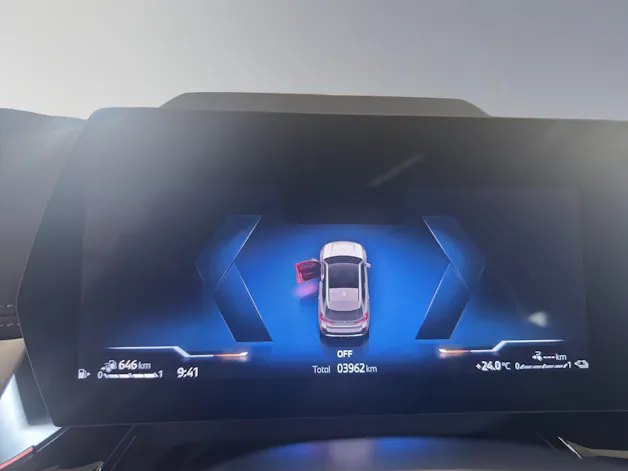 BMW X1 30e xDrive paddles