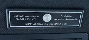 BMW Alpina BMW-ALPINA B5 BiTurbo 4.4 V8 Switch-Tronic