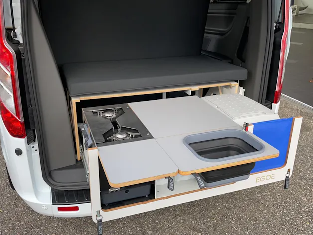 Ford Tourneo Custom Bus 320 L1 2.0 TDCi 185 Camper Trend Swiss Edition