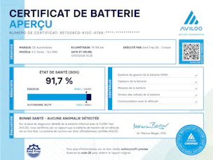DS 4 1.6 E-Tense La Première