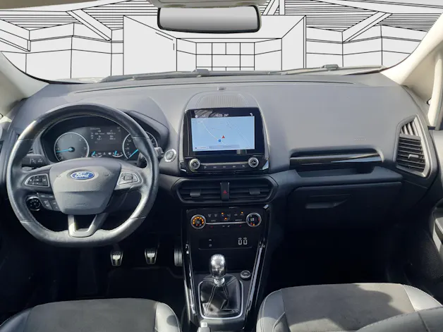 Ford EcoSport 1.5 TDCi ST-Line 4x4 crochet