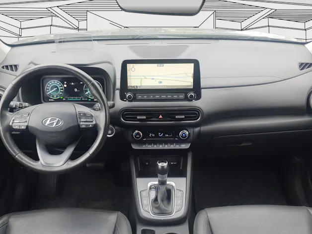 HYUNDAI Kona 1.6 GDi Hybrid Vertex Auto. Crochet