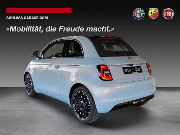 Fiat 500 electric Cabrio La Prima Cel