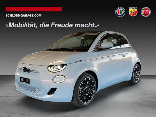 Fiat 500 electric Cabrio La Prima Cel