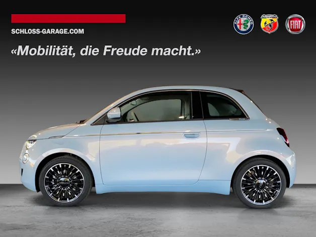 Fiat 500 electric Cabrio La Prima Cel