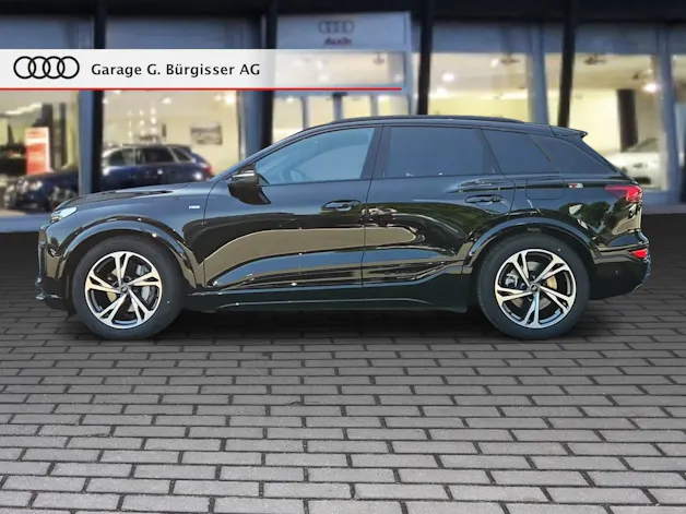 Audi Q6 e-tron quattro Mythosschwarz Metallic