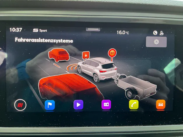 Cupra Ateca 2.0 TSI VZ 4Drive *** PANORAMADACH & ANHÄNGERKUPPLUNG ***