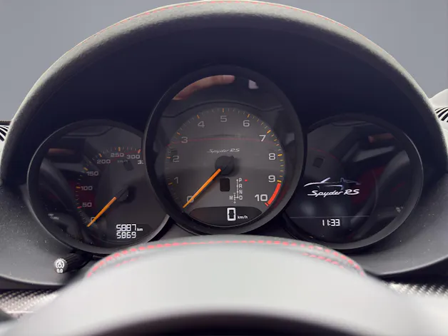 Porsche 718 Boxster 4.0 Spyder RS PDK