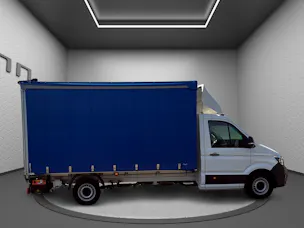 VW VW Crafter pont bâché et ridelle élévatrice