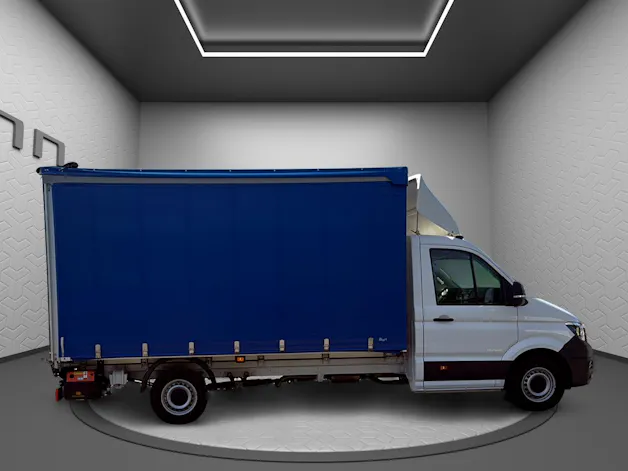 VW VW Crafter pont bâché et ridelle élévatrice