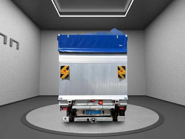 VW VW Crafter pont bâché et ridelle élévatrice