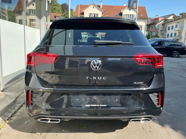 VW T-Roc R-LINE 4MOTION *** PANORAMAGLASDACH & ANHÄNGEKUPPLUNG ***