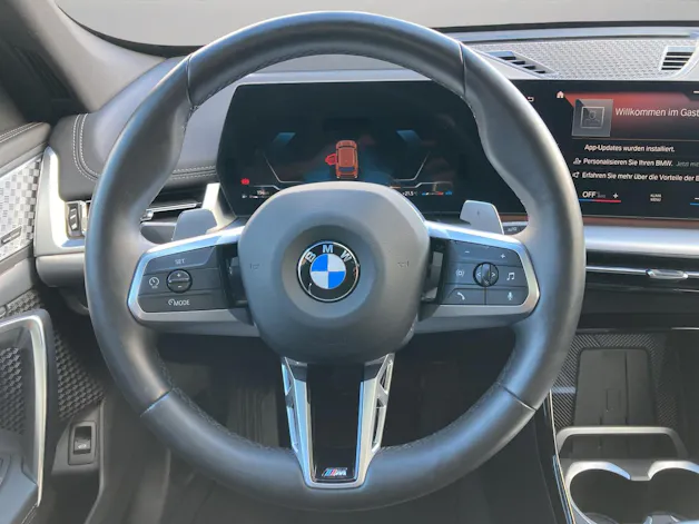 BMW X1 23d xDrive paddles
