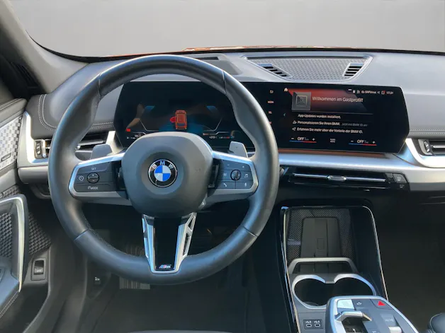 BMW X1 23d xDrive paddles