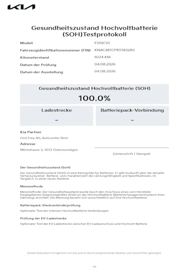 Fahrzeugbild KIA EV6