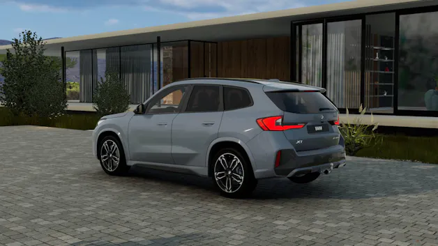 BMW X1 23d xDrive paddles