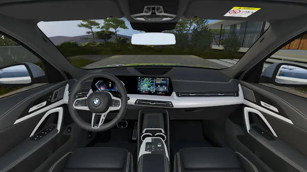 BMW X1 23d xDrive paddles