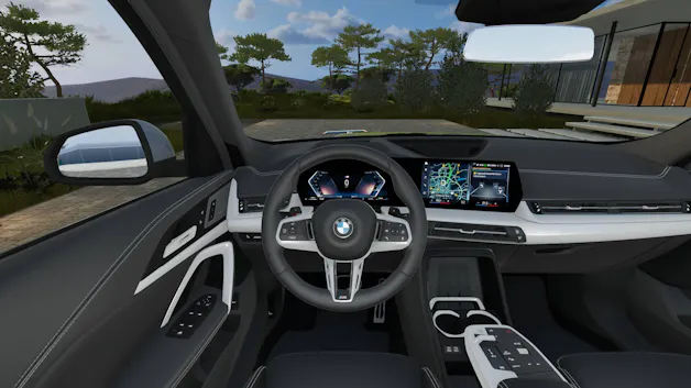 BMW X1 23d xDrive paddles
