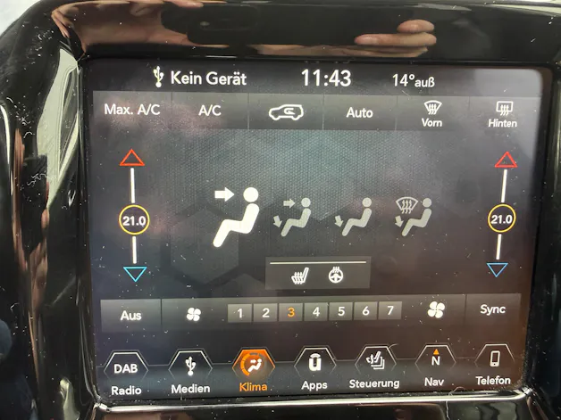 Jeep Compass 1.4 Turbo Limited AWD 9ATX *1.HAND*TOPAUSSTATTUNG*FRISCH AB MFK*