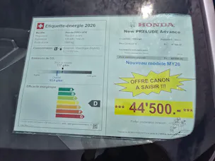 Honda Prelude eHEV 2.0 Advance