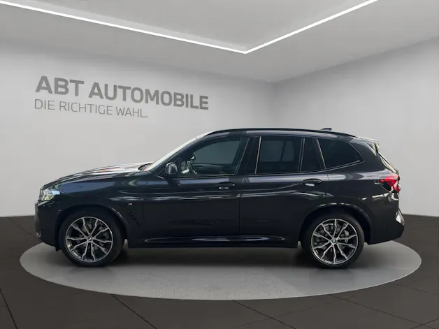 BMW X3 20d xDrive paddles