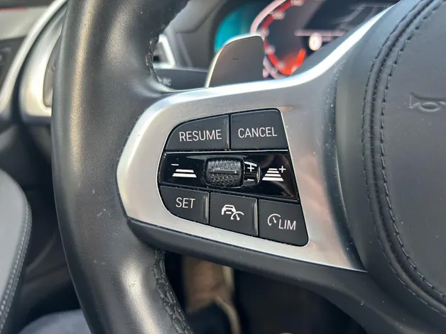 BMW X3 20d xDrive paddles