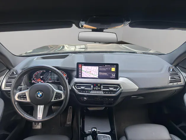 BMW X3 20d xDrive paddles