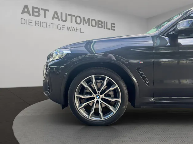 BMW X3 20d xDrive paddles