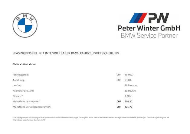 BMW X3 xDrive M40i Steptronic