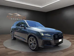 Audi Q7 55 TFSI S Line quattro | CH | NP: 150K | Alle Service | AHK | Pano | Standhei. | Matrix | 22" | 7 Sitzer |