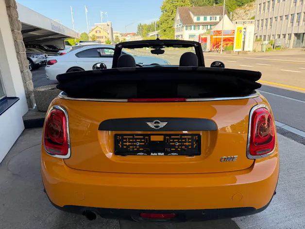Mini One Cabriolet