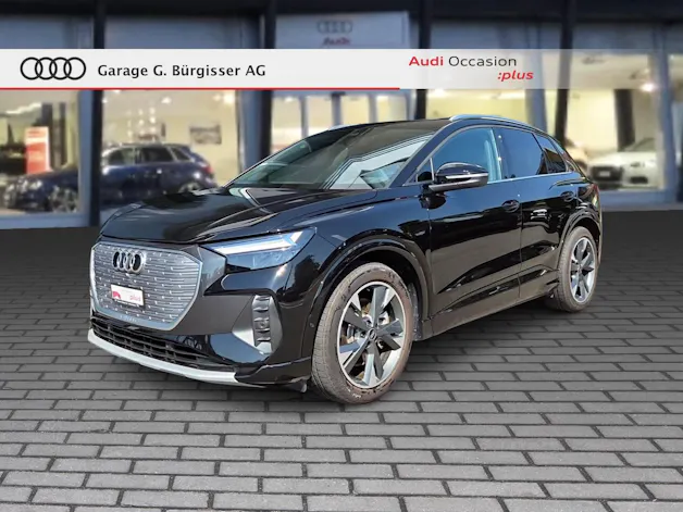 Audi Q4 e-tron 45 quattro Mythosschwarz Metallic