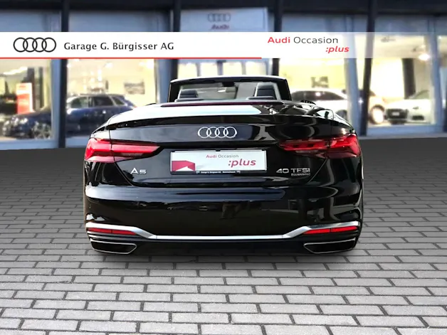 Audi A5 Cabriolet 40 TFSI S-Line Attraction S-tronic quattro Mythosschwarz Metallic