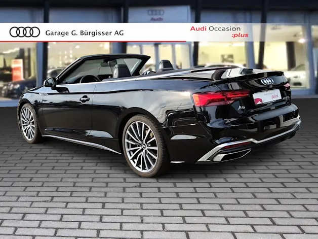 Audi A5 Cabriolet 40 TFSI S-Line Attraction S-tronic quattro Mythosschwarz Metallic